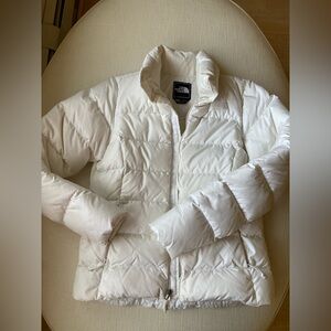 The North Face Women's White Puffer Jacket
